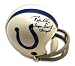 Rick Volk Autographed/Hand Signed Baltimore Colts Mini Helmet Inscribed Super Bowl V Champs