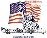 Gourmet Food : God Bless America Cappuccino Fudge Box