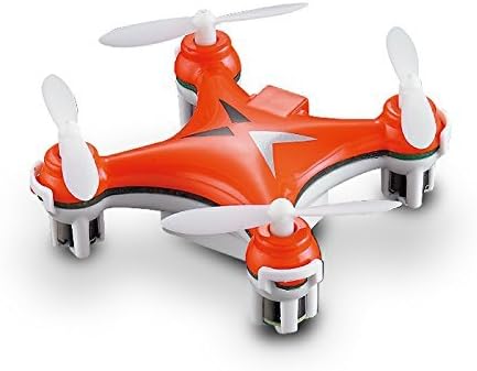 Mini Nano Quadcopter Drone Red with LED lights and stunt mode - Great begginer quadcopter, makes great birthday present 2.4Ghz Nano RC 4CH 6 Axis Gyro 993 Mini Red