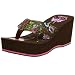 Apparel : Skechers Cali Women's Star Sweep High Wedge Thong