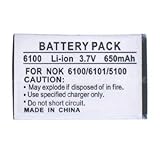 Standard Li-Ion Battery for Nokia 1006/ 6100/ 6101, 6102/ 6103, 6102i/ 6126 ....
