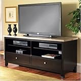 Monarch 60" TV Stand in Multi-Step Black