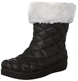 crocs Super Molded Cuffed Puff Boot 12514-23W-480, Damen Fashion Halbstiefel & Stiefeletten, Braun (Espresso/Oyster 23W), EU 39/40