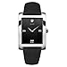 Guess U90008G1 Men's Black Leather Strap Watch