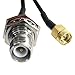 uxcell SMA Male to RP-TNC Female Adapter Connector RF Coaxial Pigtail Cable 13 Inch