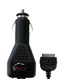 Jivo Auto Charger for iPod - USB Car Charger with USB to Dock Cable