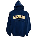 Cadre Athletic Michigan Wolverines Embroidered Hooded Sweatshirt