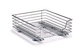 Kitchen & Housewares : Whitney Design C1517 Wide Sliding Cabinet Organizer, Chrome