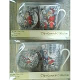 TEA SANTA 2/ASST 3PC TR/MUG/CO