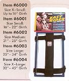 Coastal Pet Easy Rider Adjustable Car Seat Harness for Dogs (Black, Medium, 20-30 inch Girth)