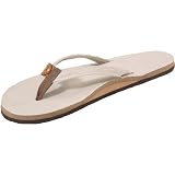 Womens Rainbow Sandals Womens Hemp Single Layer Narrow Strap Natural Medium (6.5 - 7.5)