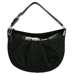 Coach Soho Pleated Signature Large Hobo Handbag