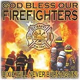 God Bless Firefighters Adult T-Shirt
