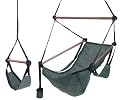 Omni Swings n' Things 615 Reclineaire PTX Hammock Chair, Forest Green