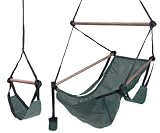 Omni Swings n Things 615 Reclineaire PTX Hammock Chair, Forest Green