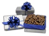 Sweet Factory Candy: Sugar Free Chocolate Pretzels w/ Silver Gift Box