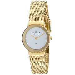Skagen Damenarmbanduhr Slimline Stahl 358SGGD