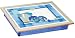 Kitchen & Housewares : Pimpernel Blue rose cushion tray