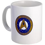Izyllusions - Art by Izzy Uss Enterprise Star trek Mug by CafePress