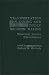 Search : Transportation Planning and Policy Decision Making: Behavioral Science Contributions