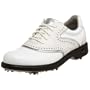 ECCO Women's Classic Hydromax Golf Shoe,White/Silver/White,41 EU (US Women's 10-10.5 M)