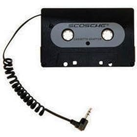 Scosche PCA1 Cassette Adapter for MP3 Players (Black)