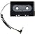Scosche PCA1 Cassette Adapter for MP3 Players (Black)