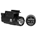 NcStar Compact Pistol and Rifle Flashlight Green Laser with Quick Release Weaver Mount