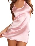 Negligee Set aus schimmerndem Satin