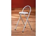 Produkt-Bild: Links 50901430 Bar-Stuhl "Peer", wei&szlig; (Bonetti)