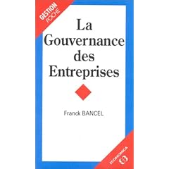 La Gouvernance des entreprises