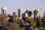 Wallmonkeys Peel and Stick Wall Decals - Phoenix Downtown Panorama - 18W x 12H Removable Graphic
