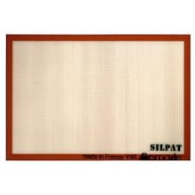 Silpat Non-Stick Silicone Commercial Size Baking Mat, 16.5-Inch by 24.5-Inch