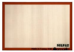 Silpat Non-Stick Silicone Commercial Size Baking Mat, 16.5-Inch by 24.5-Inch