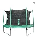 Air Launch Silver 14ft Trampoline Deluxe Pack - FREE Enclosure, Fix Kit, Ladder, Shoe Bag & Cover