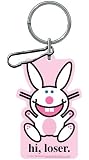 Happy Bunny hi loser. Key Chain