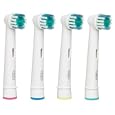 Oral-B  Precision Clean-4 Power Toothbrush Replacement Brush Heads (4 FlexiSoft Adult Refills)