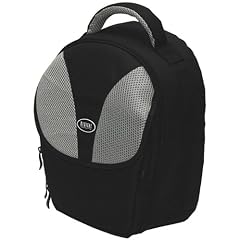 Wetterfester Digital Camera/SLR/camcorder Rucksack, Tasche mit Regencape, z.B. f�r Canon EOS 1000D 550D 500D; Nikon D80 D90 D5000 D3000; Olympus EVOLT E-500 E-510 E-520 E-620; Pentax K-M K-7 K2000; Sony alpha A550 A700 A850 A900