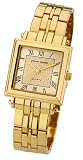 Pierre Cardin Gents gold coloured bracelet watch with gold coloured dial and date