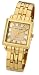 Pierre Cardin Gents gold coloured bracelet watch with gold coloured dial and date