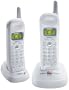 Uniden DXI7286-2 2.4 GHz Analog Cordless Phone with Dual Handsets and Caller ID (White)