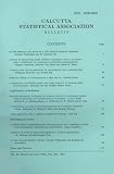 Calcutta Statistical Association Bulletin