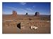 View from Visitors Center, Monument Valley, Arizona Photographic Poster Print by Michael S. Lewis, 16x12