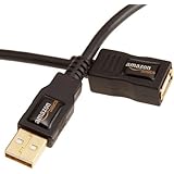 AmazonBasics USB 2.0 Extension Cable - A-Male to A-Female - 3.3 Feet (1 Meters)