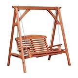 from AFK Garden Hand Crafted Garden Apex Swing Seat