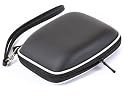 Navitech Black Hard Protective Carry Case for Tomtom VIA LIVE 120, Tomtom VIA LIVE 110, Tomtom GO 820, Tomtom Start 20, XL IQ Routes Edition 2, XL LIVE IQ Routes Europe, XL IQ Routes edition Europe, XL IQ Routes edition Regional, XL Classic Regional, Tomtom One XL V2 / 30 Series XL Version 2 fits - with mount (easyport) attached