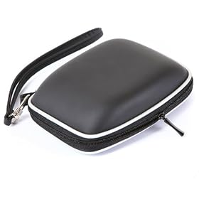Navitech Black Hard Protective Carry Case for Tomtom VIA LIVE 120, Tomtom VIA LIVE 110, Tomtom GO 820, Tomtom Start 20, XL IQ Routes Edition 2, XL LIVE IQ Routes Europe, XL IQ Routes edition Europe, XL IQ Routes edition Regional, XL Classic Regional, Tomtom One XL V2 / 30 Series XL Version 2 fits - with mount (easyport) attached