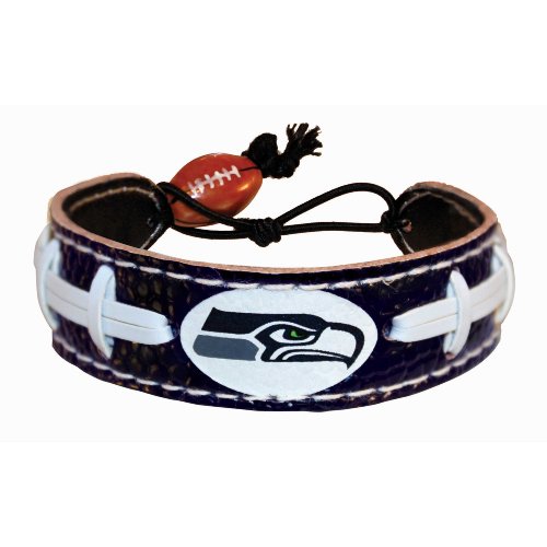 Seattle Seahawks Team Color NFL Football Bracelet