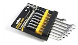 Black Rhino 00141 Metric Ratcheting Wrench Set, 7-Piece