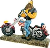 Biker And Motorcycle